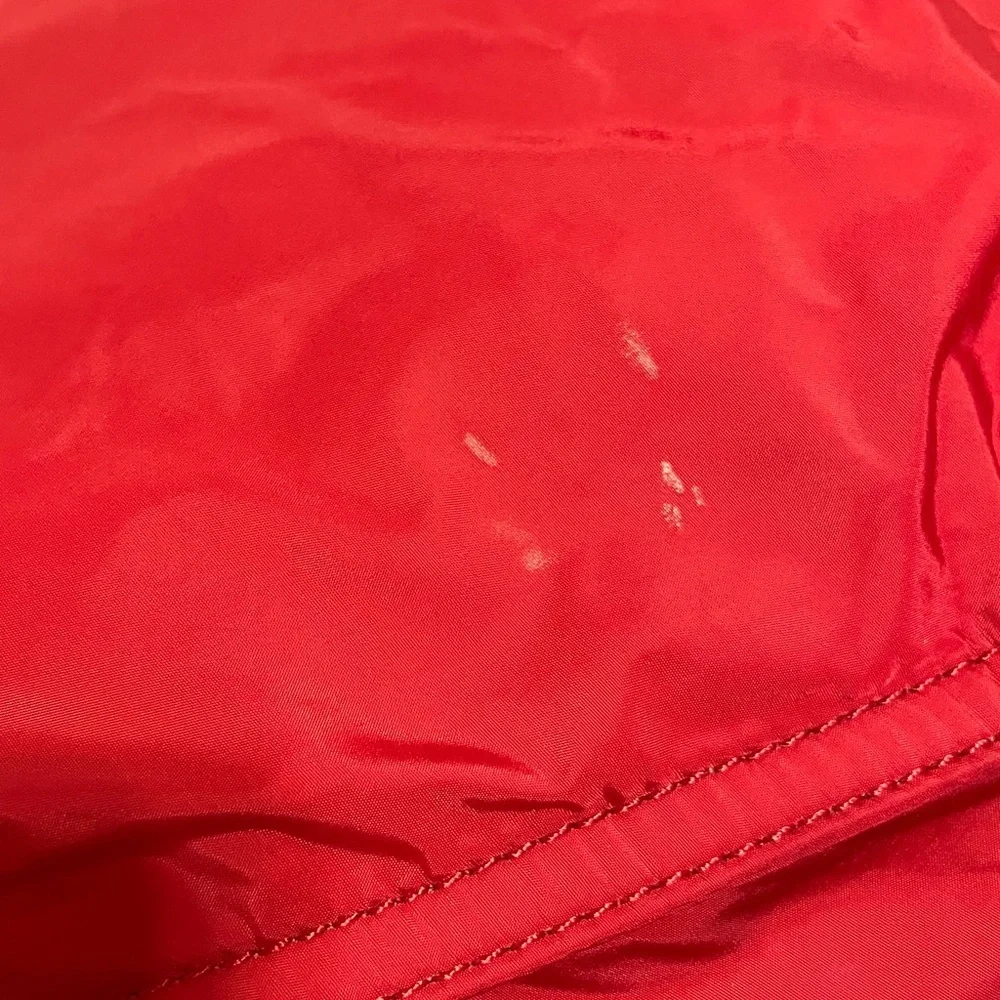 Burberry. Red Nylon Tote Bag - Picture 10 of 15